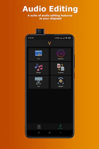 Vaux - Video and Audio Editor স্ক্রিনশট 1