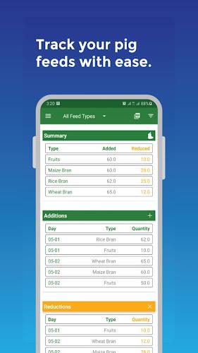 My Piggery Manager - Farm app স্ক্রিনশট 1