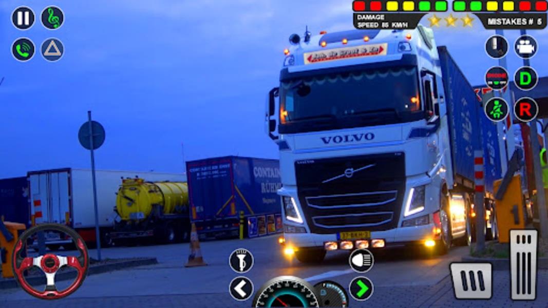 Europe Truck Simulator Driving ဖန်သားပြင်ဓာတ်ပုံ 3