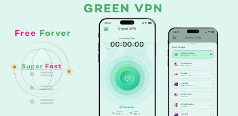 Green VPN - Fast VPN - Proxy Captura de pantalla 0