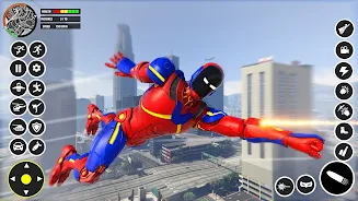 Spider Rescue- Rope Hero games Tangkapan skrin 2