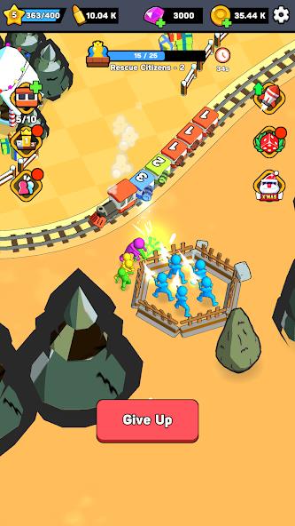 Train Tycoon: Idle Defense Mod স্ক্রিনশট 3