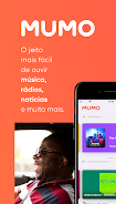 Mumo: música, rádio e notícias スクリーンショット 0