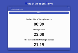 Third of the Night Calculator Ảnh chụp màn hình 3