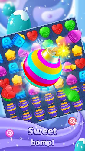 Sweet Candy Cat Puzzle Game Ekran Görüntüsü 2