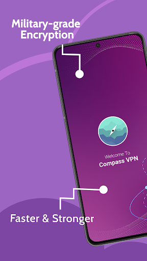 CompassVPN: Fast Unlimited VPN スクリーンショット 0