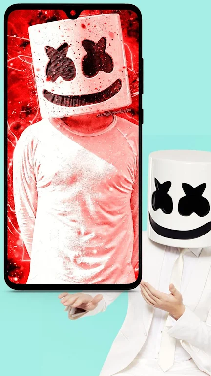 Marshmello Wallpaper स्क्रीनशॉट 0