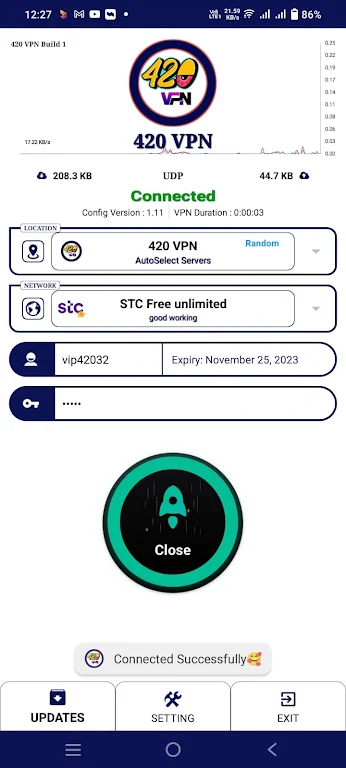 420 VPN Captura de pantalla 0