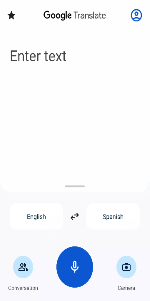 Google Translate Tangkapan skrin 2