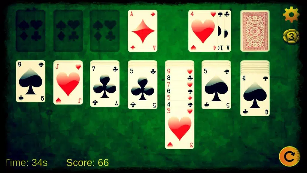 Mega Solitaire Card Game Schermafbeelding 2
