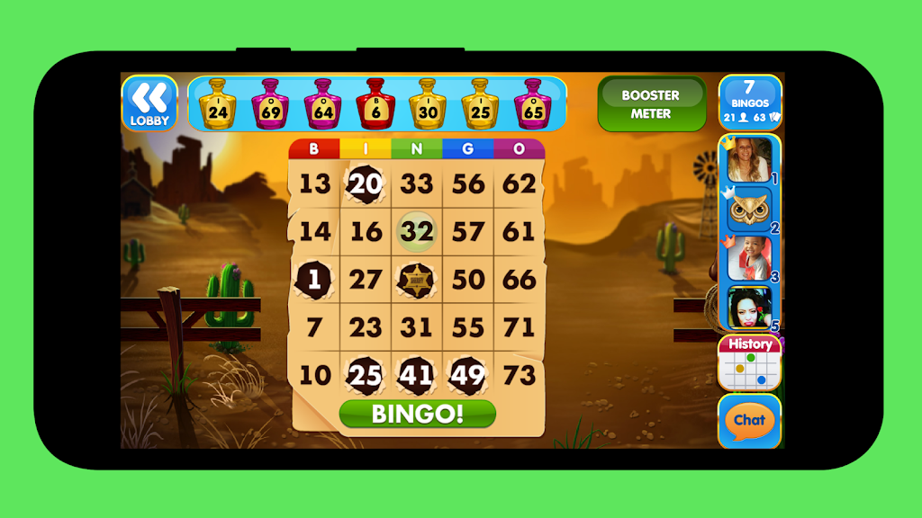Offline bingo ဖန်သားပြင်ဓာတ်ပုံ 1