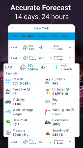Schermata Weather Radar - Meteored News 1