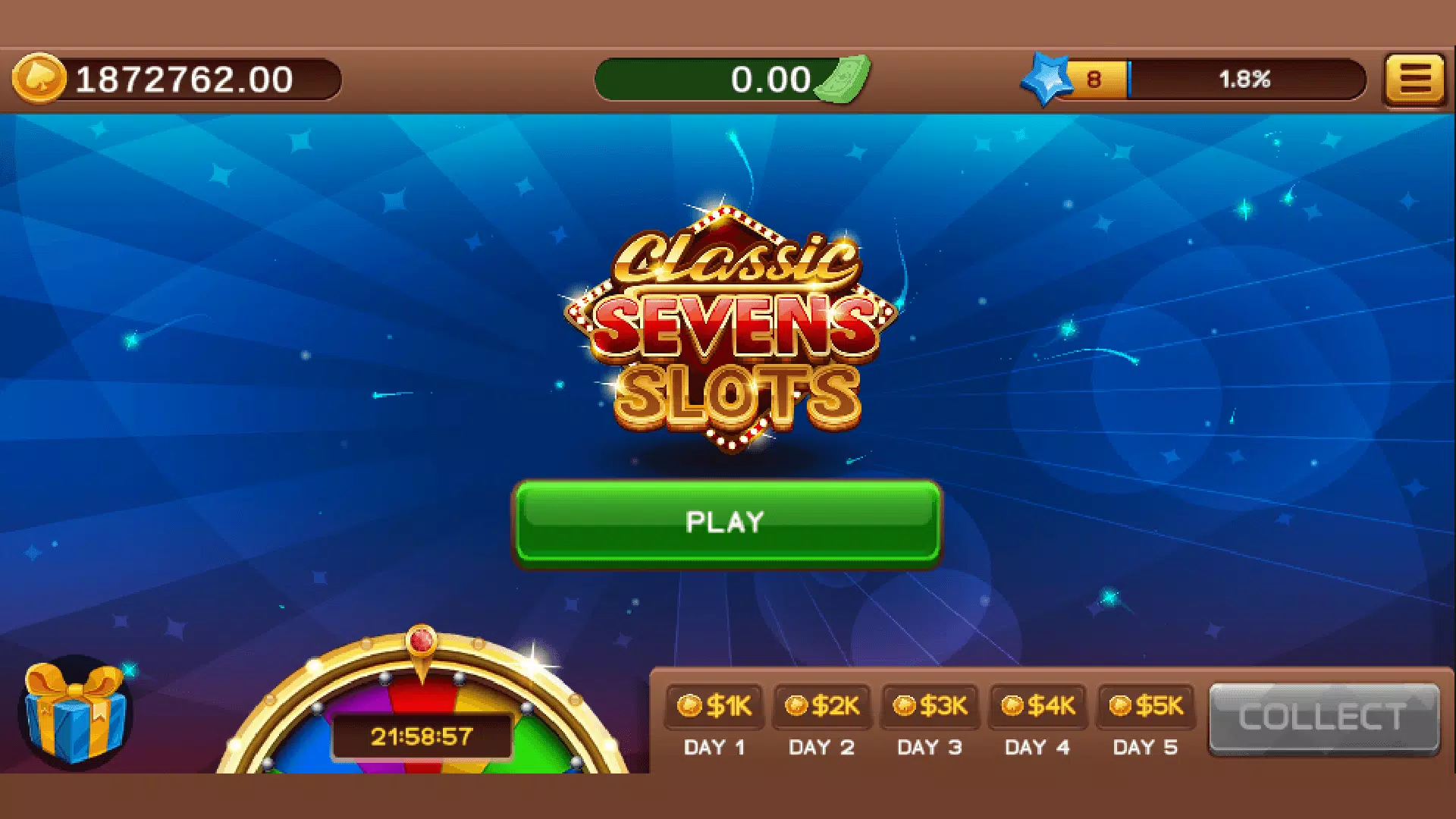 Game Heap - Seven Slots স্ক্রিনশট 0