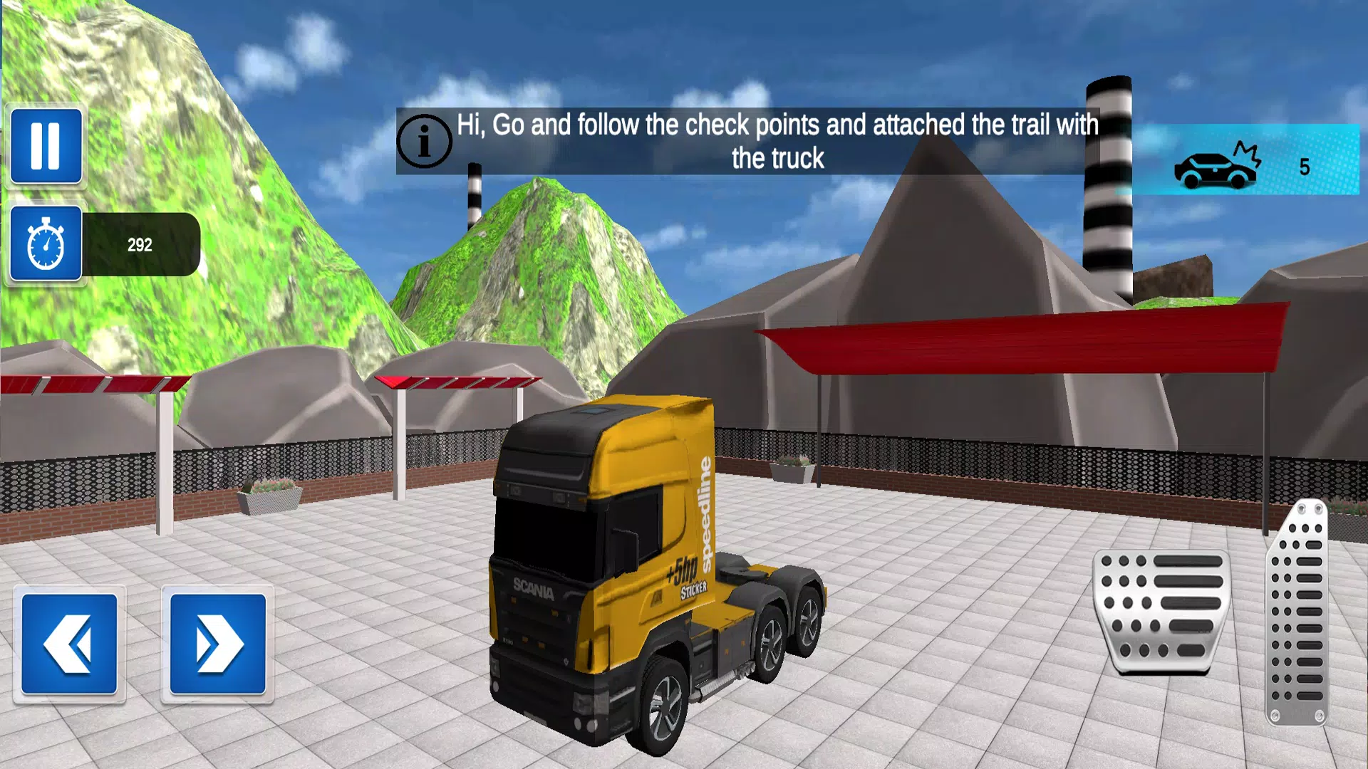 Truck Transport Game Simulator Capture d'écran 3