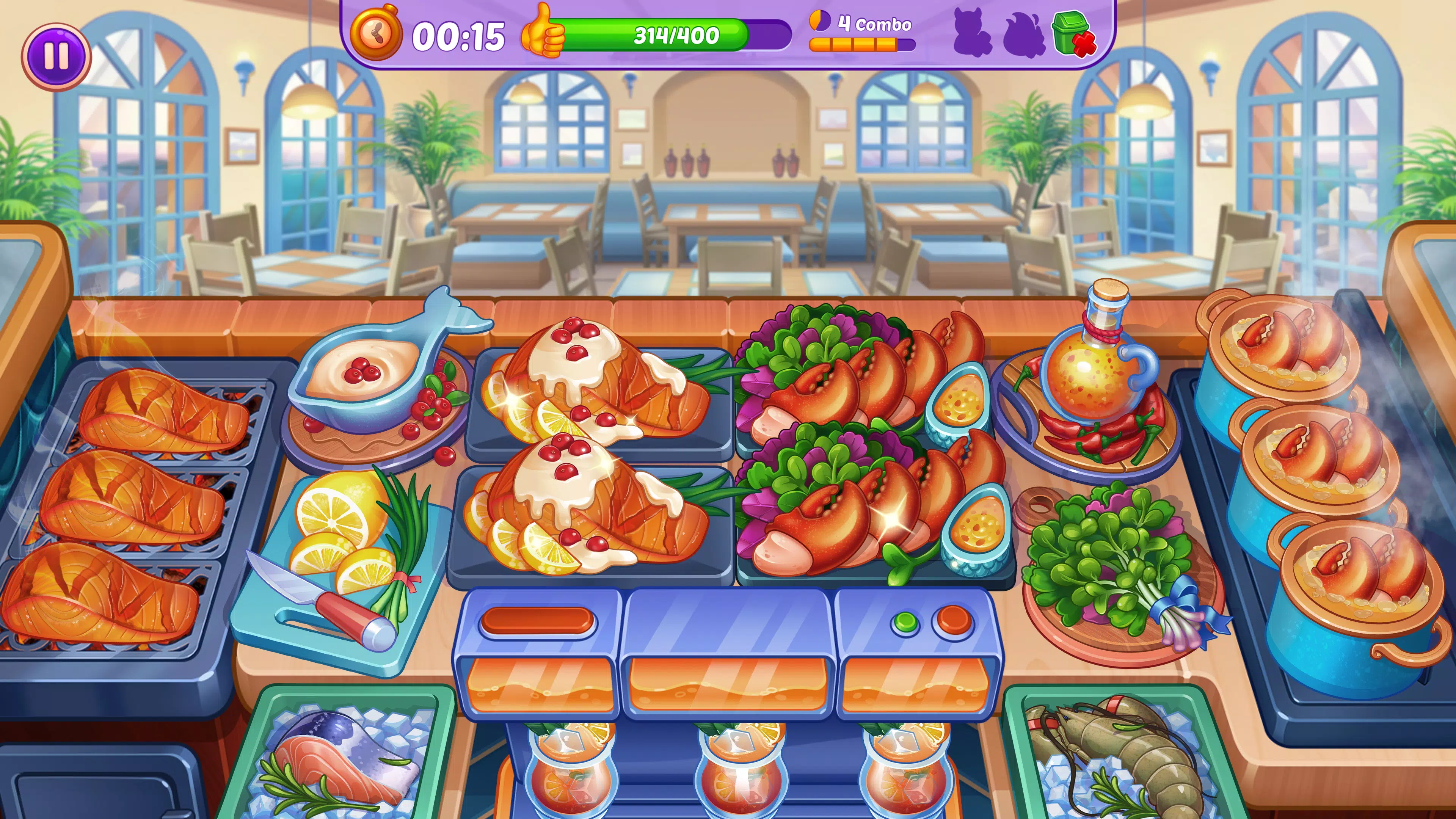 Cooking Crush - 料理ゲーム スクリーンショット 1