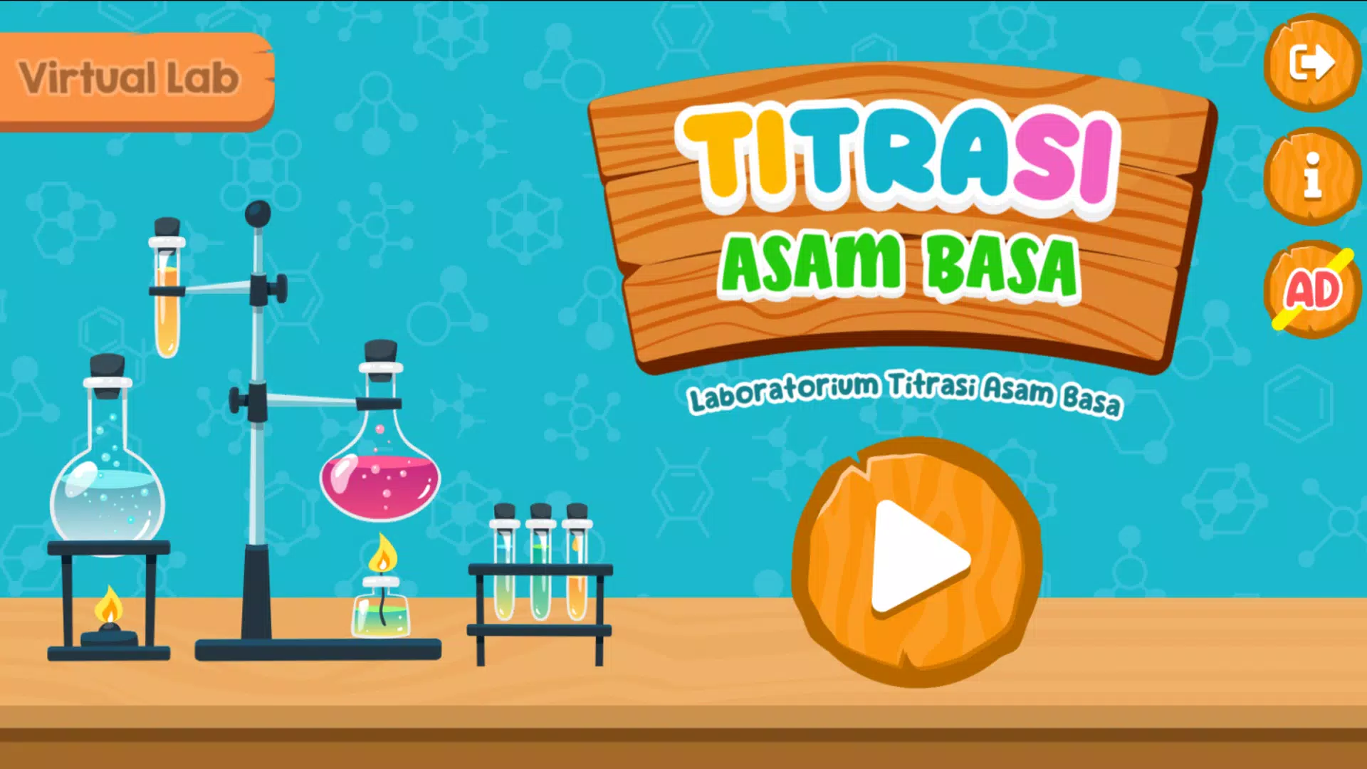 Virtual Lab Titrasi Asam Basa स्क्रीनशॉट 0