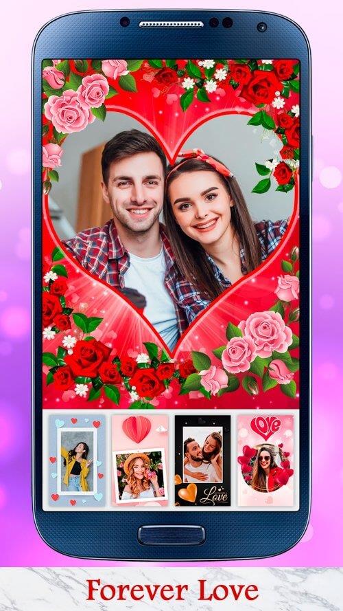 True Love Photo Frames App ဖန်သားပြင်ဓာတ်ပုံ 0