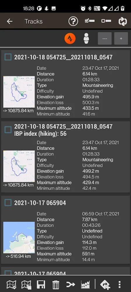 OruxMaps GP Tangkapan skrin 1