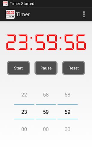 Timer and Stopwatch Schermafbeelding 1