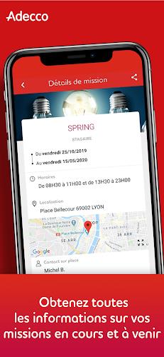 Adecco & moi - Mission Interim Screenshot 2