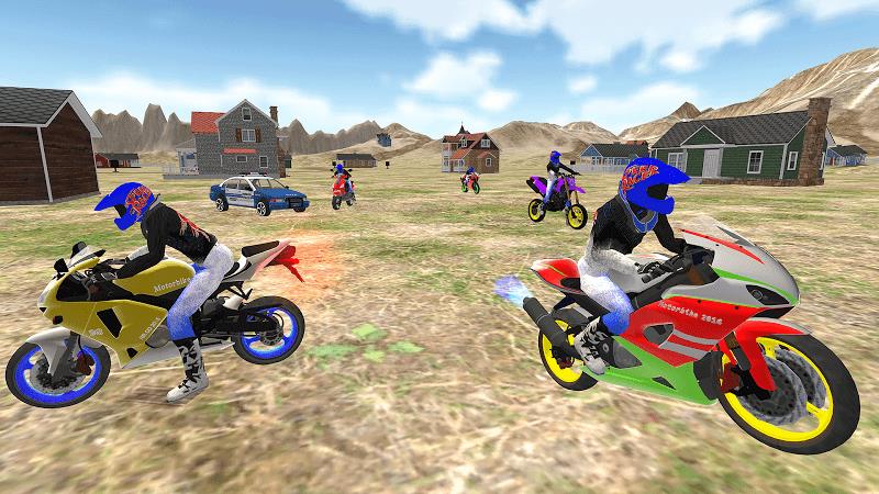 Real Moto Bike Racing Game Captura de pantalla 0