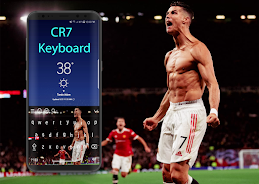 Cristiano CR7 MANU Keyboard Tangkapan skrin 0