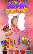 Schermata Birthday Photo Frames & Editor 3