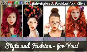 Hairstyles & Fashion for Girls应用截图第3张