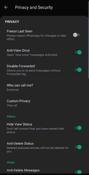 GB Whatsapp Pro 18.85应用截图第1张