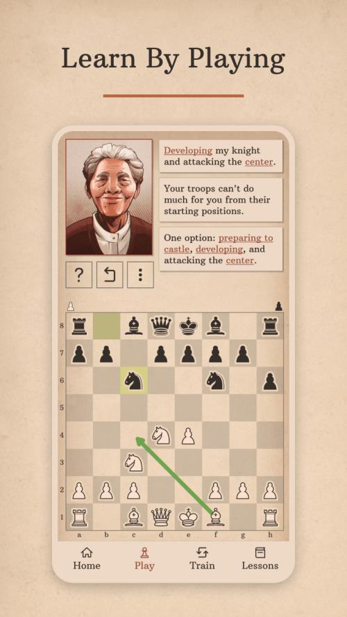 Dr. Wolf: Learn Chess Tangkapan skrin 2