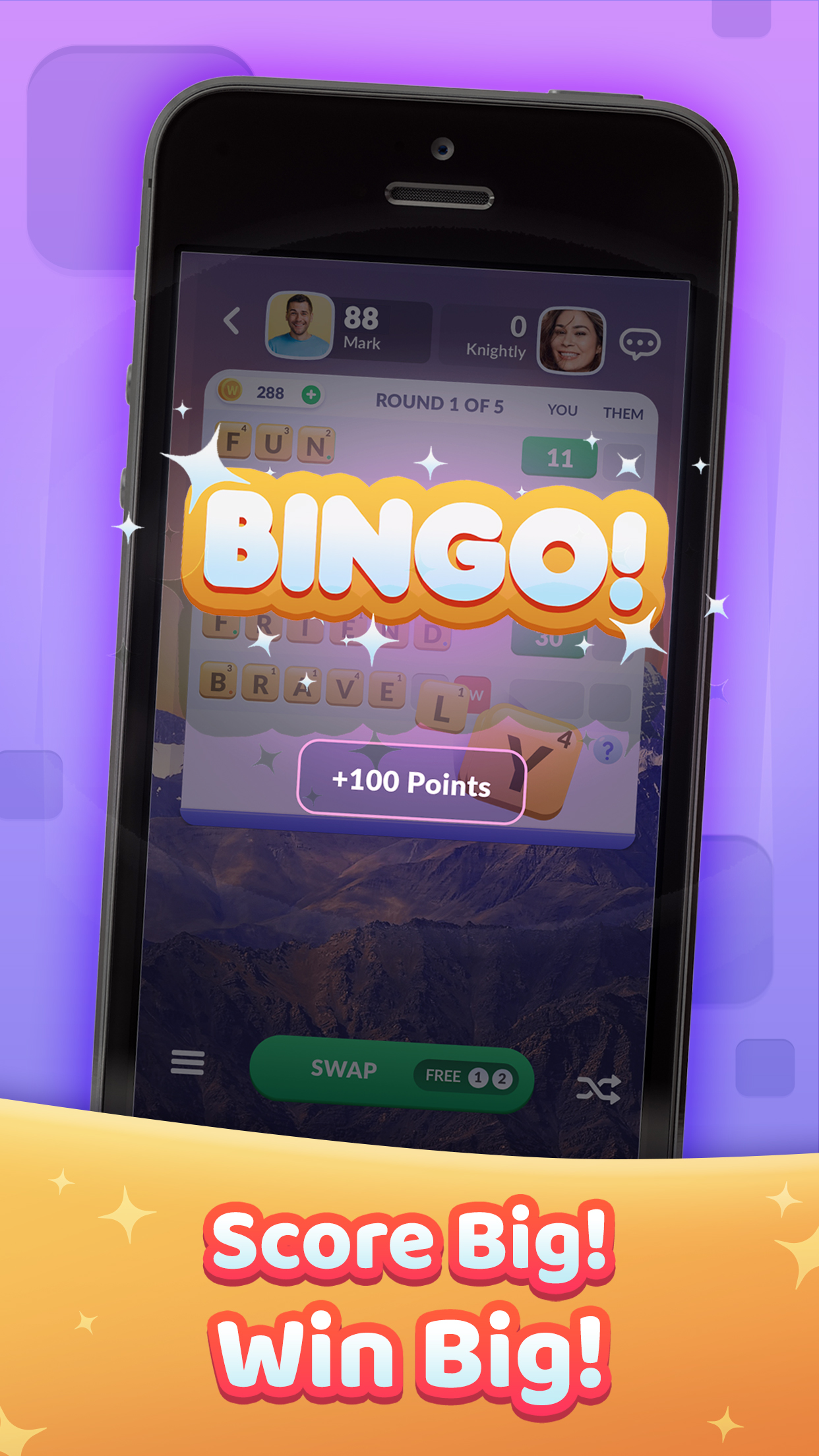 Word Bingo - Fun Word Games Screenshot 1