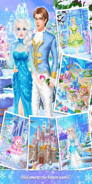 Princess Salon: Frozen Party Mod স্ক্রিনশট 1