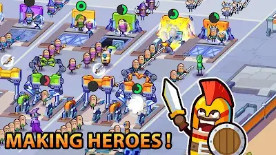 Hero Making Tycoon スクリーンショット 2