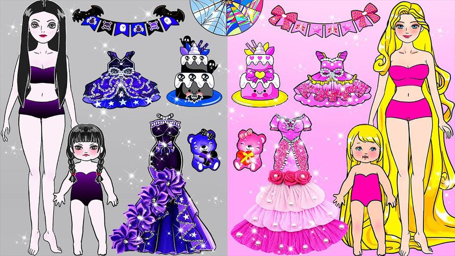 Paper Dolls Diary DIY Dress Up應用截圖第1張