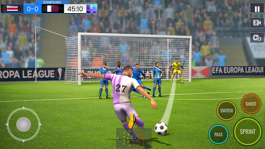 Football 3D Star Captura de tela 1