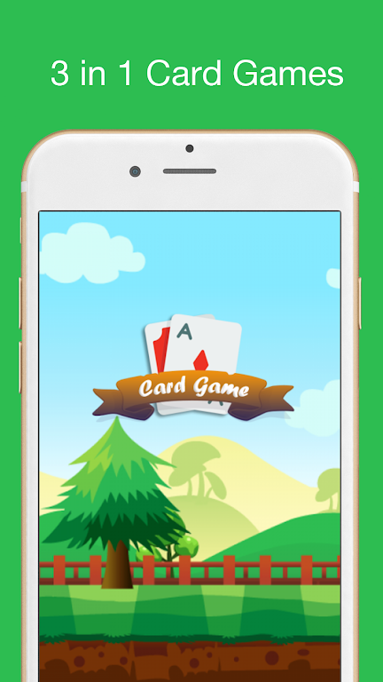 3 in 1 Card Games স্ক্রিনশট 0