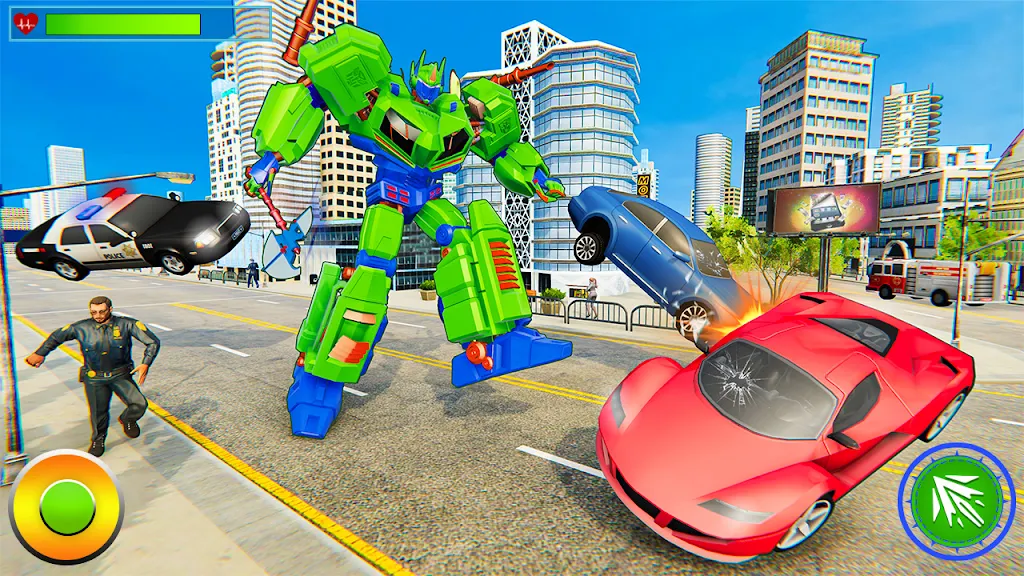 Robot Hero City Battle スクリーンショット 0