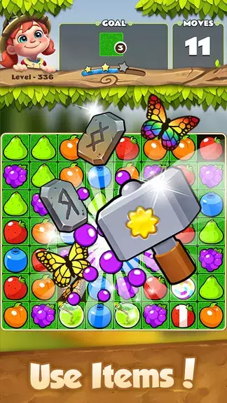 Fruits POP : Match 3 Puzzle Captura de tela 3