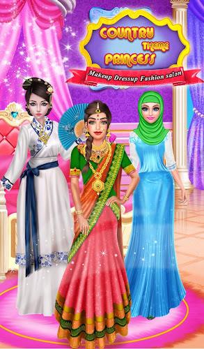 Princess Makeup Dressup Salon Capture d'écran 1