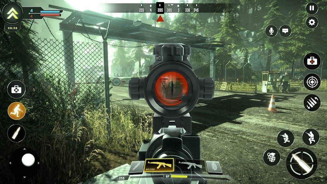 Sniper Game: Shooting Gun Game Mod Ảnh chụp màn hình 3