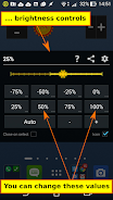 Schermata Brightness Control & Dimmer 1