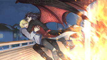 Vampire Slave: A Yaoi Visual Novel ဖန်သားပြင်ဓာတ်ပုံ 3