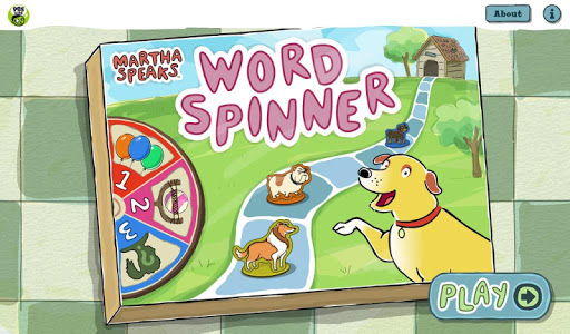 Martha Speaks Word Spinner ภาพหน้าจอ 0