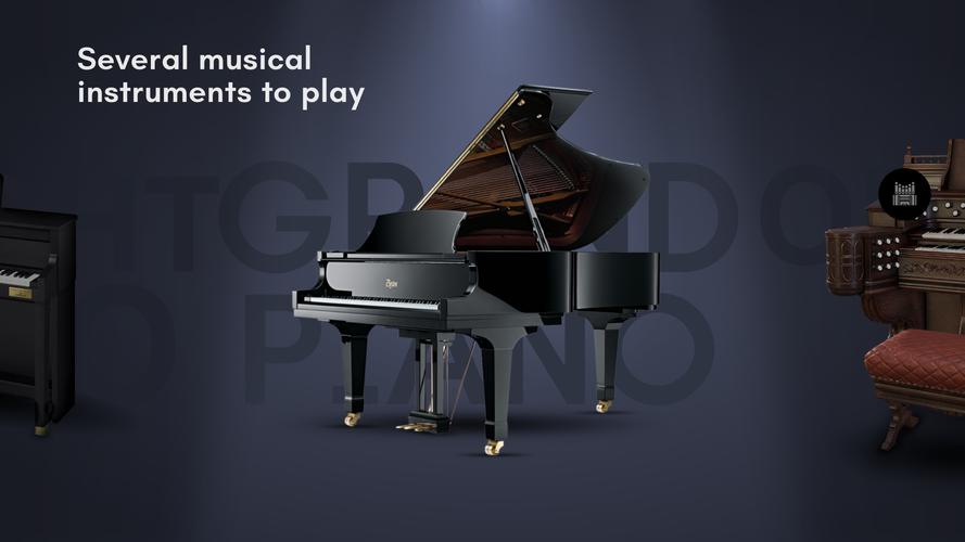 Real Piano: clavier Capture d'écran 2