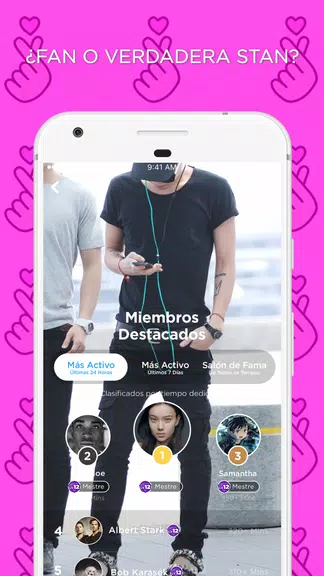 K-Pop Amino en Español Ảnh chụp màn hình 3