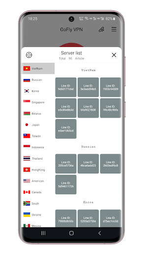 GoFly VPN,V2ray,Trojan,sock5 スクリーンショット 1
