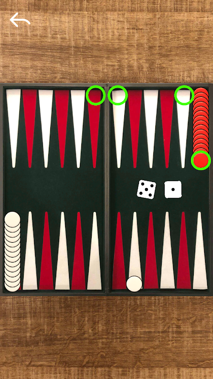 Narde Backgammon Schermafbeelding 1