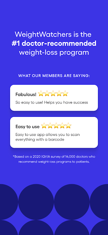 WeightWatchers Program Zrzut ekranu 2
