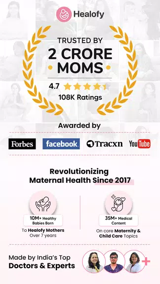 Healofy Pregnancy & Parenting Captura de tela 0