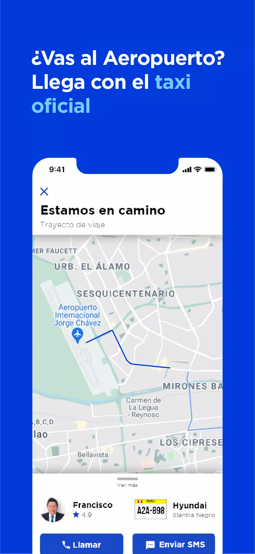 Directo, un app de taxi Schermafbeelding 3